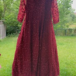 Beautiful brand new red gown